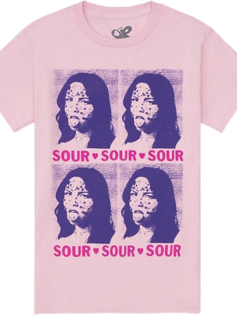 NWT Olivia Rodrigo Sour Pink Graphic Tee